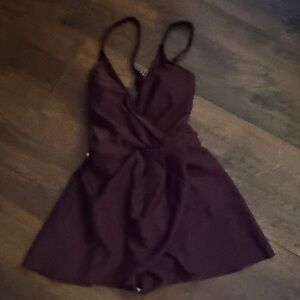 Elegant Burgundy Cupshe swimsuit